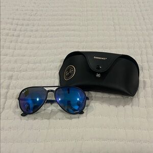 Ray-Ban Chromance Black and Blue Sunglasses